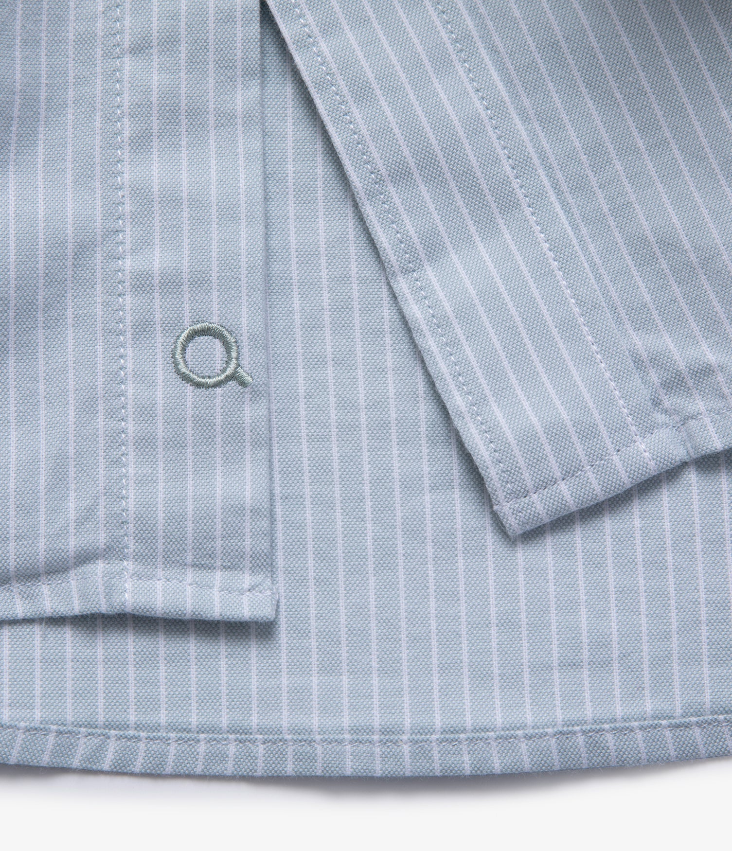 Camisa Hombre Oxford Regent M/Larga Rayas Verde