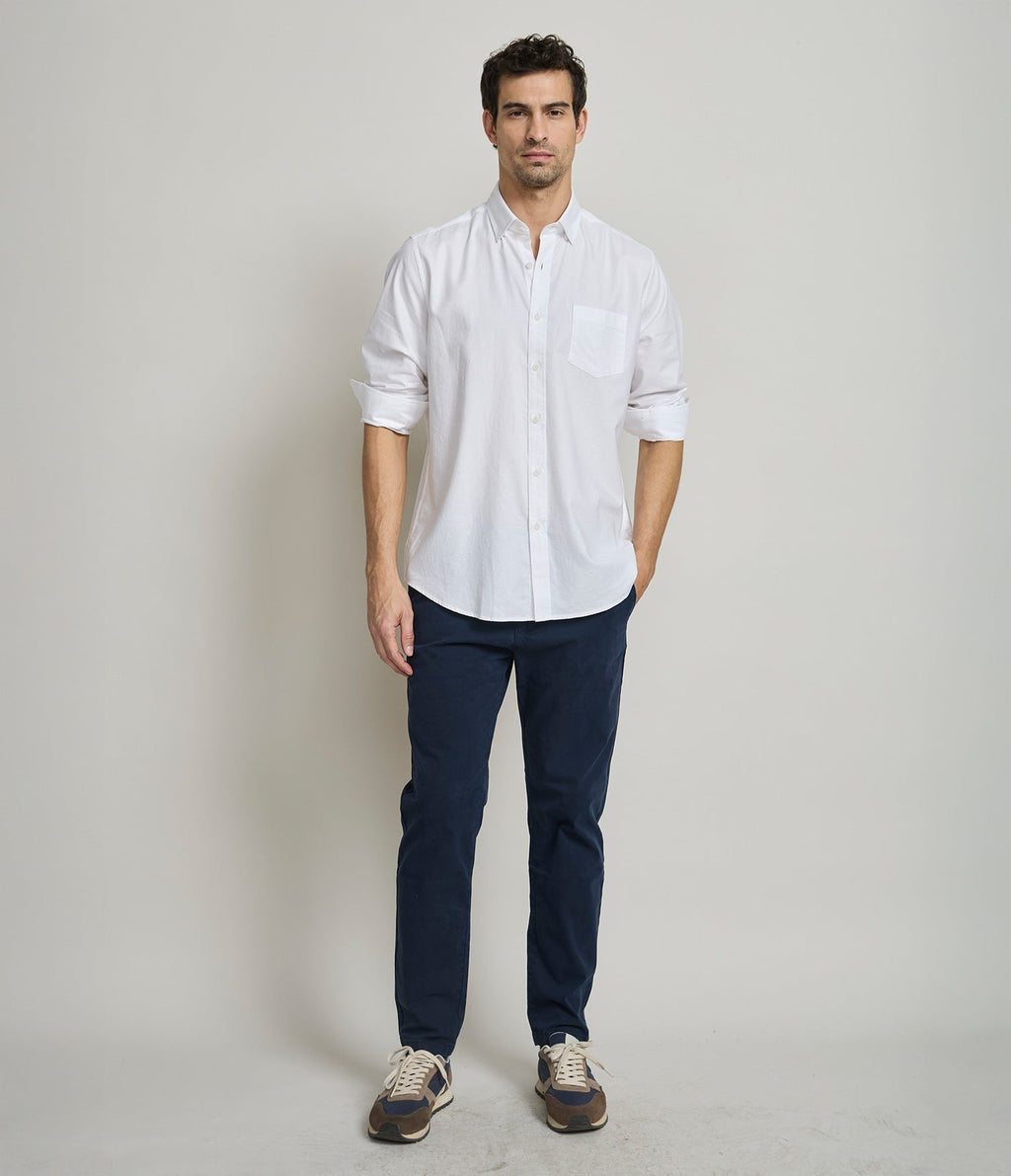 Camisa Hombre Oxford Regent M/Larga Blanco